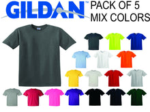 Gildan 5 pack t-shirts Heavy cotton