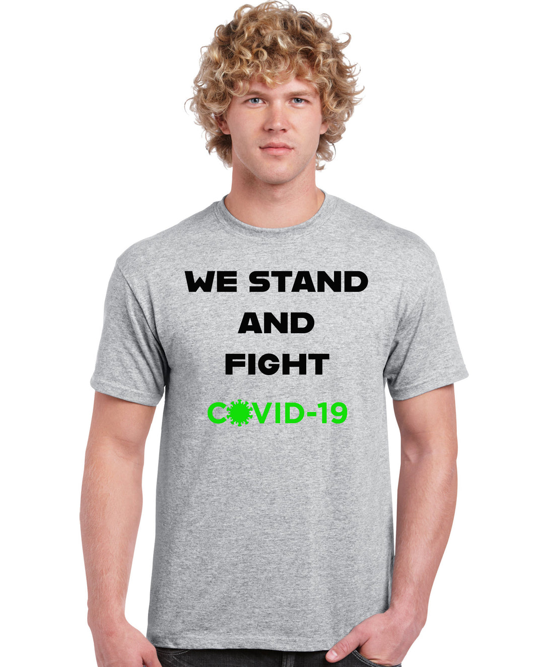 we stand and fight-funny t-shirt-positive t-shirt-Personalized_T-shirts - Galaxie Rouge / Red Galaxy