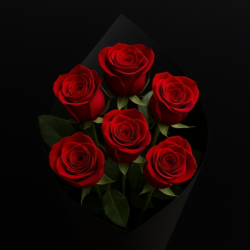 6 Roses