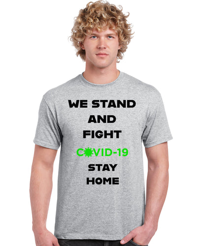 Personalized_T-shirts - Galaxie Rouge / Red Galaxy -stand and fight- stay home t-shirt- funny t-shirt- stay positive