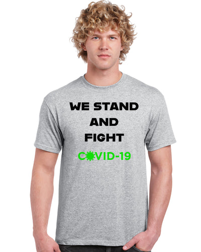 we stand and fight-funny t-shirt-positive t-shirt-Personalized_T-shirts - Galaxie Rouge / Red Galaxy